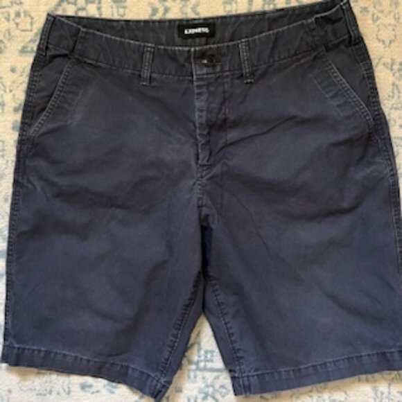 🧡3/15 Bundle x2 Express Classic 10" Inseam Shorts Men's 33 - Picture 3 of 12